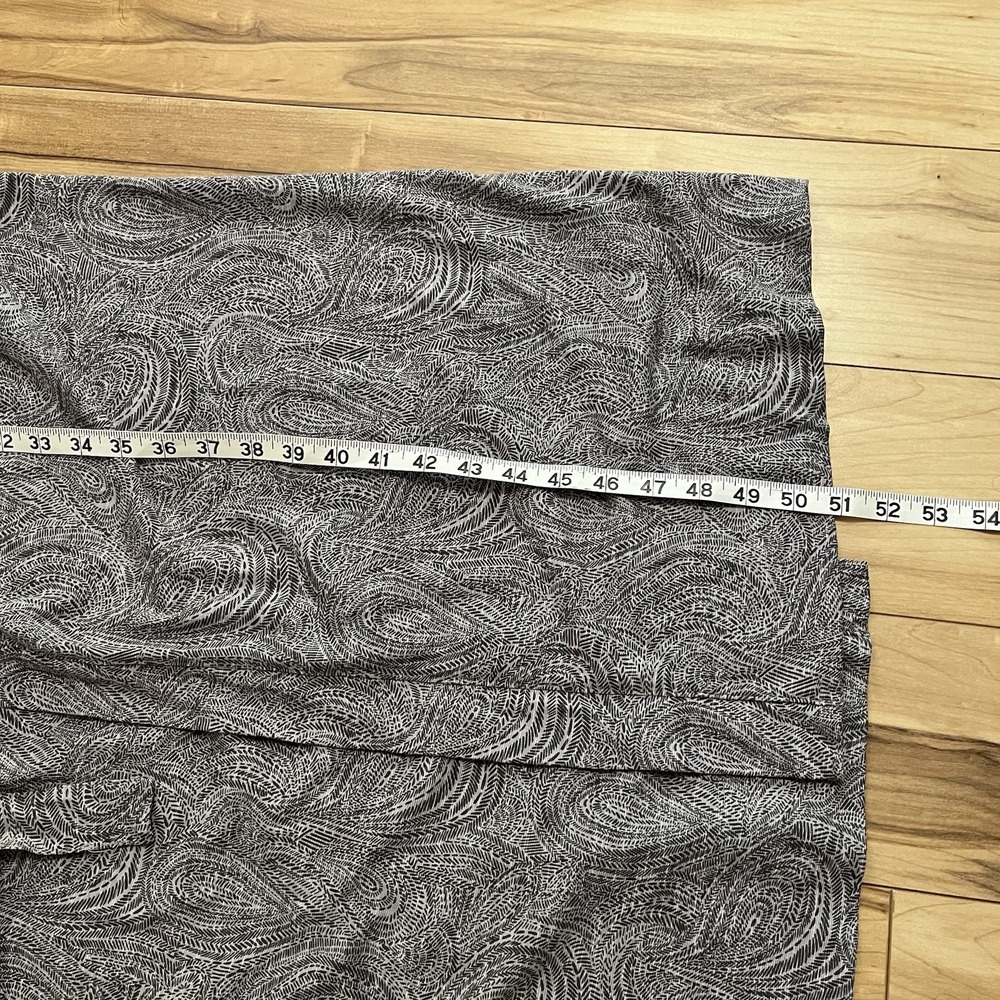 Garnett Hill Cotton Tencel Dressing Gown Lounge Wrap Robe Pockets Women's Sz XS - Picture 5 of 7